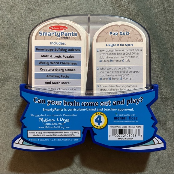 Melissa & Doug Smarty Pants 4th Grade Card set - Picture 4 of 9